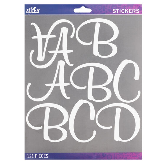 Large Letter Stickers, Large Custom Stickers
