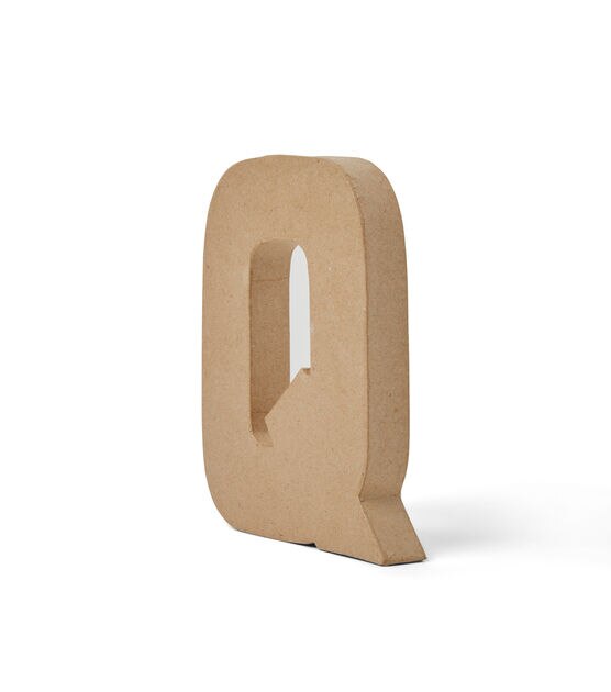  COHEALI Blank Wooden Number paper mache letters paper