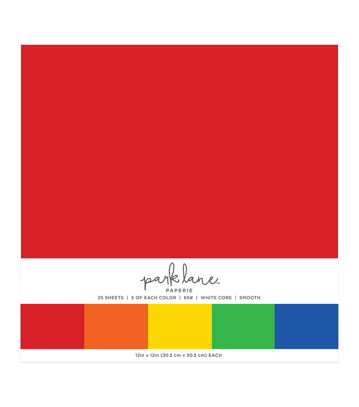 Holiday 8.5x11 Cardstock Scrapbooking Paper Pack 50 Sheets Red, Green, White