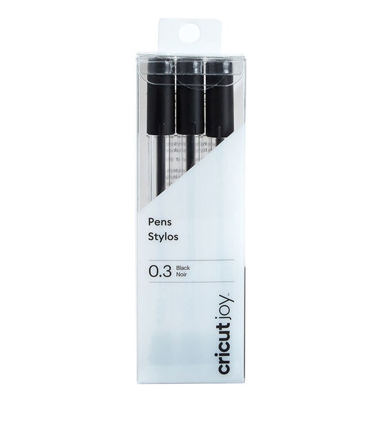Cricut Joy 0.3mm Black Extra Fine Point Pens 3pk