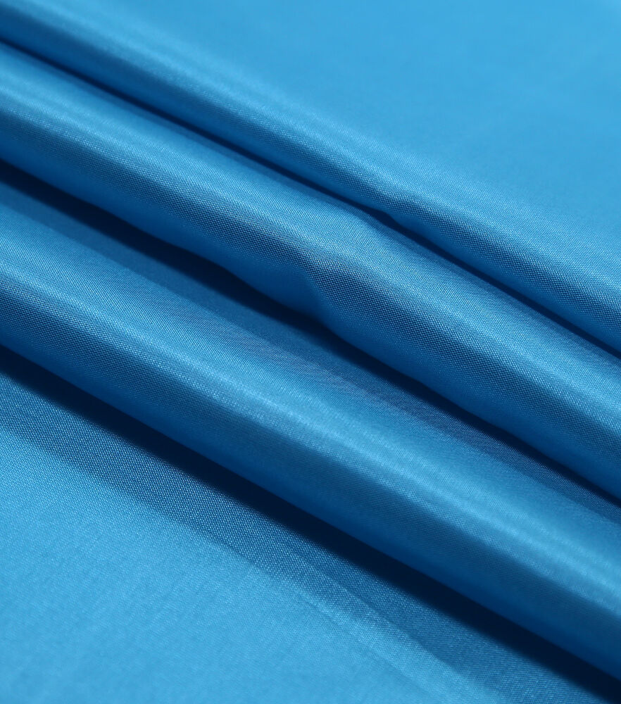 Sunline Anti Static Lining Fabric, Blue Jewel, swatch