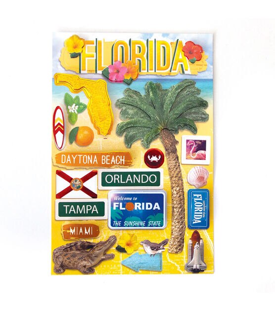 Paper House Florida Destination Stickers