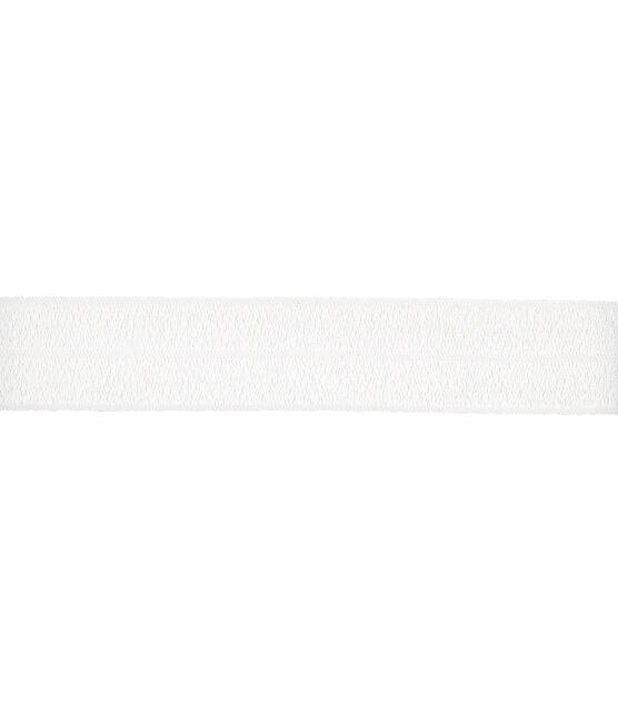 Simplicity Stretch Knit Band Trim 1'' White, , hi-res, image 2