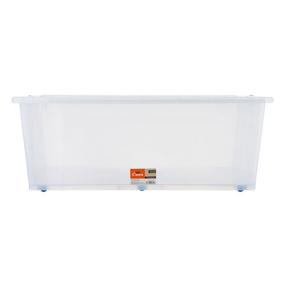 90 Liter Plastic Storage Box with Snap Lid by Top Notch - Plastic Storage - Storage & Organization