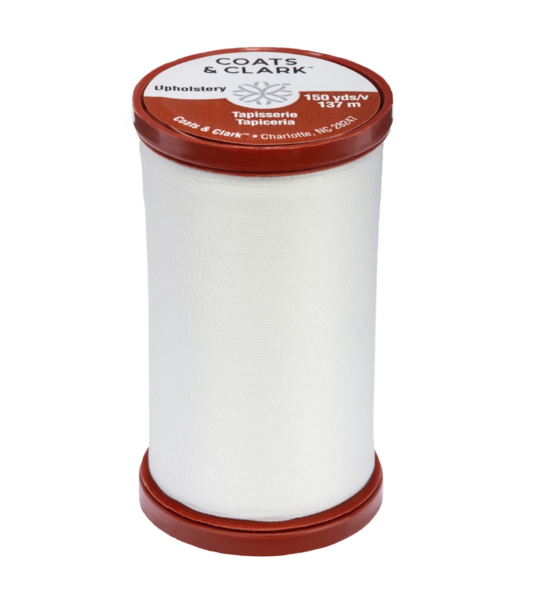 Coats & Clark Extra Strong & Upholstery Thread 150 yd, White, hi-res