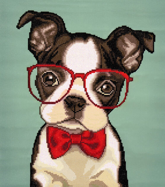 Dog Diamond Painting Cross Stitch  Teacup Terrier Diamond Painting Ki–  Diamond Paintings Store