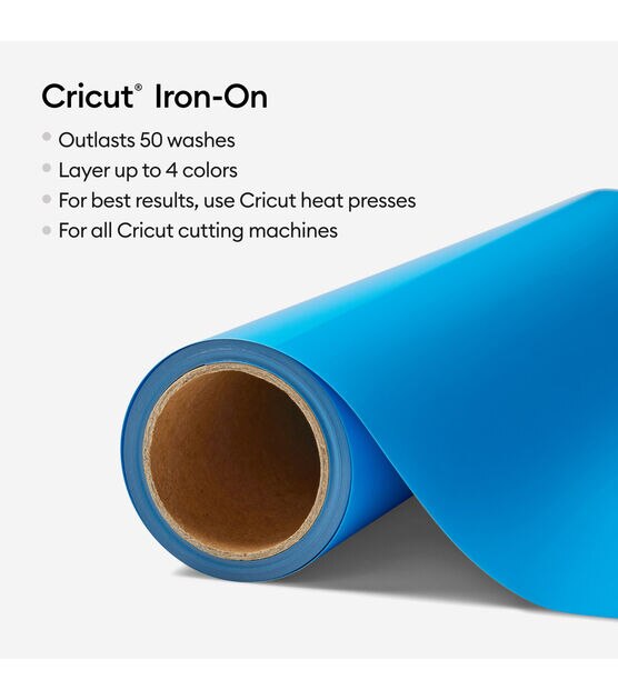 Cricut 12" x 12' Iron On Heat Transfer Vinyl Roll, , hi-res, image 9