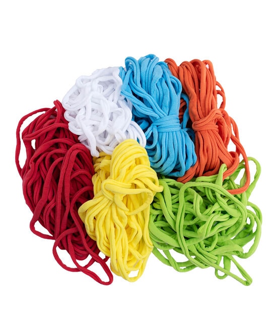 96 Pieces Loom Potholder Loops Weaving Loom Loops Weaving Craft Loops With  Multiple Colors For DIY Crafts Supplies No Box