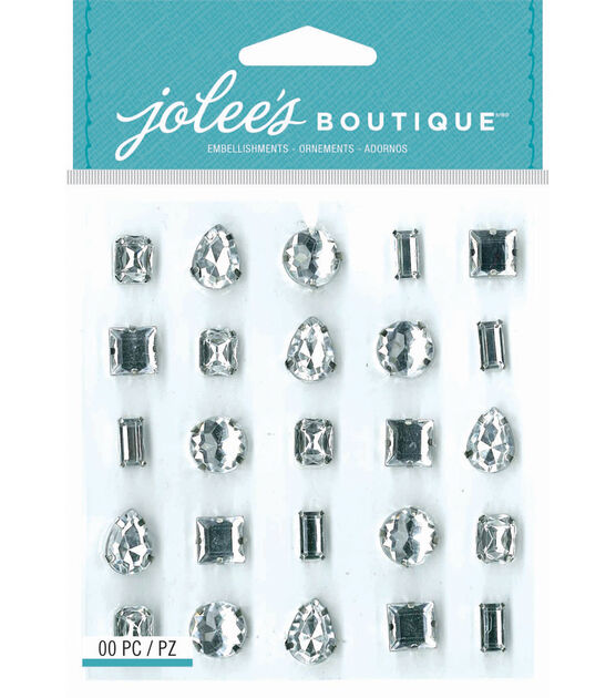 Jolee's Boutique Clear Set Gems