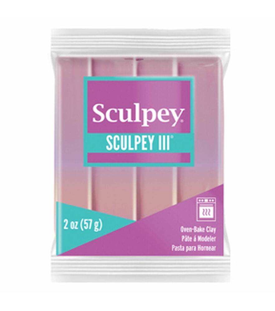 Sculpey 2oz Oven Bake Polymer Clay, Princess Pearl, swatch