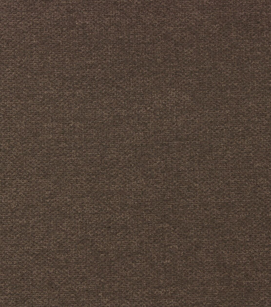 Richloom Hubbub Chocolate Upholstery Solid Chenille Fabric