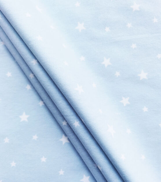 Arctic Stars Flannel Nursery Fabric by Lil' POP!, , hi-res, image 2