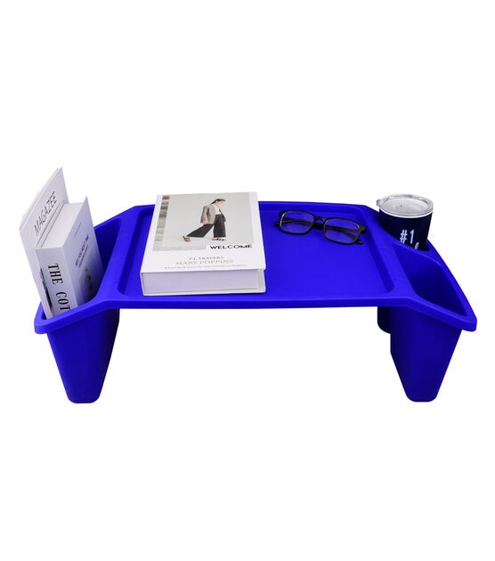 23" x 8" Plastic Lap Desk With 3 Compartments 693g by Top Notch, , hi-res, image 3
