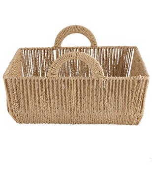 20 x 14 Black Wire Basket With Wheels by Hudson 43