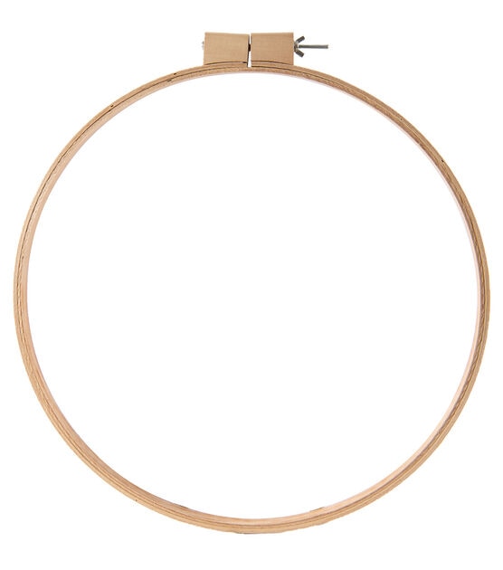 Wooden Embroidery and Cross Stitch Hoop Ring in 9 Sizes 4 to 14