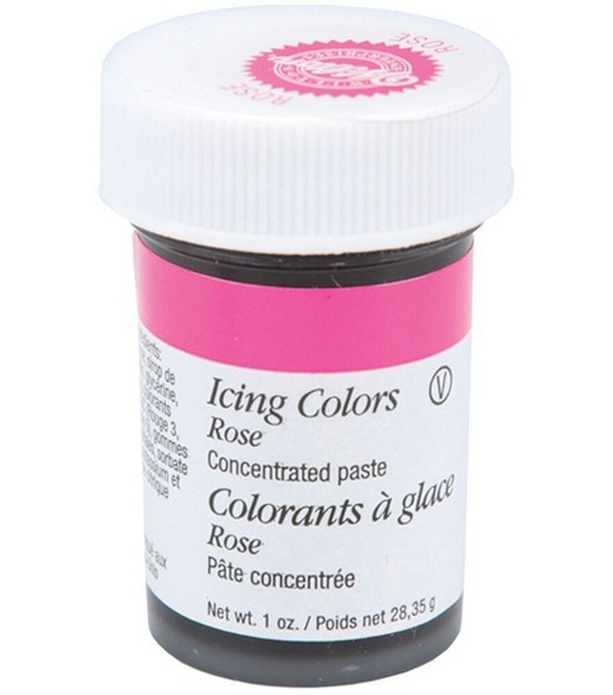 Wilton Icing Colors 1 Ounce, Rose, swatch