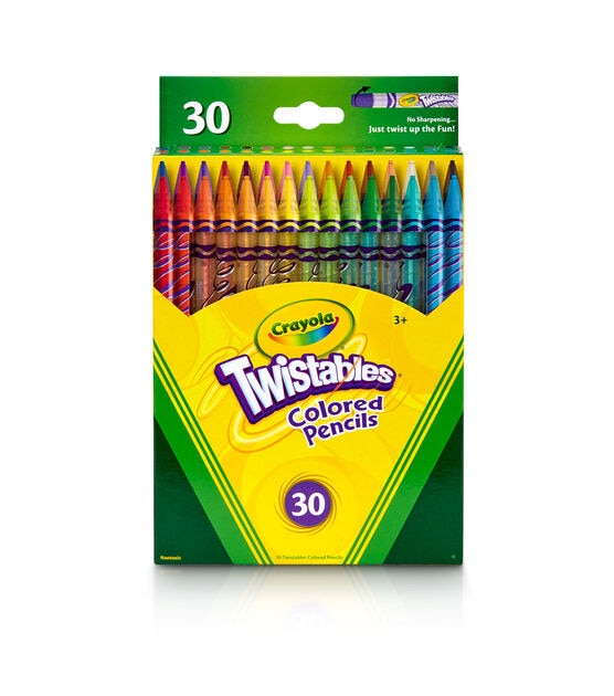 Crayola 30ct Twistable Colored Pencils