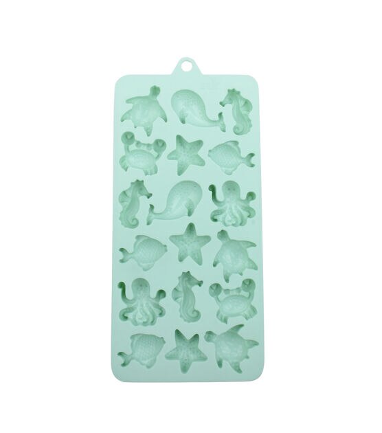 4 x 9 Silicone Sea Life Candy Mold by STIR