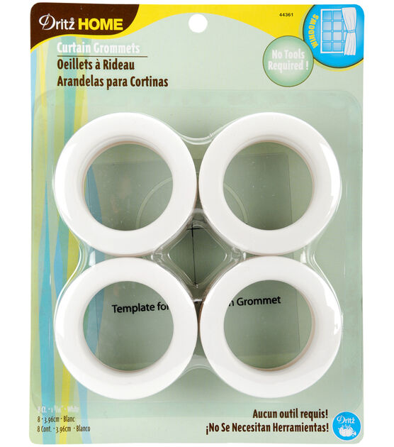 Dritz Home Curtain Grommets 1 9 16 8 Pkg Dritz Home Curtain Grommets 1 9 16 8 Pkg, Dritz Curtain Grommets Pewter