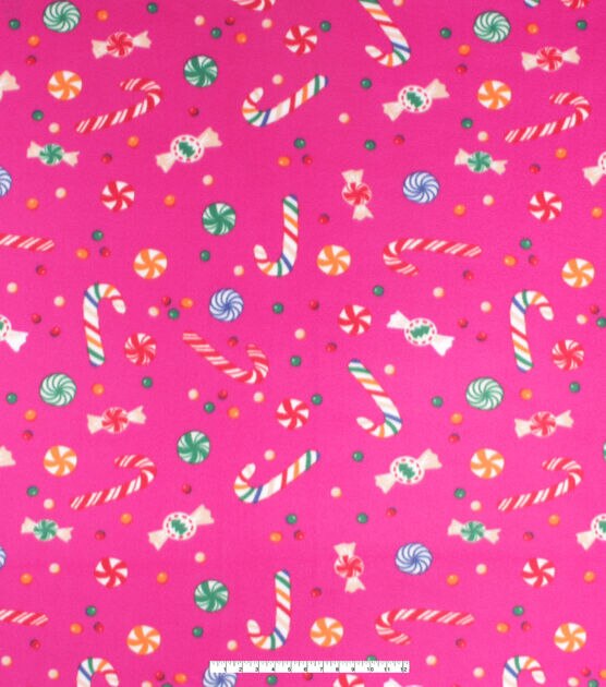 Come Together Candy Blizzard Prints Fleece Fabric, , hi-res, image 4