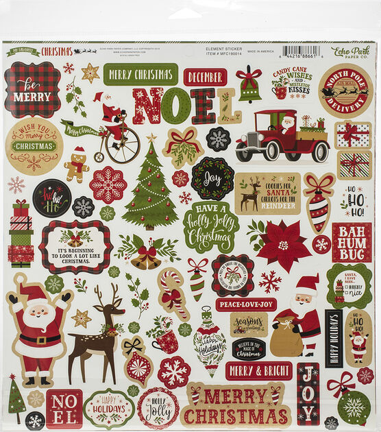 Echo Park Collection Kit 12''X12'' My Favorite Christmas, , hi-res, image 2