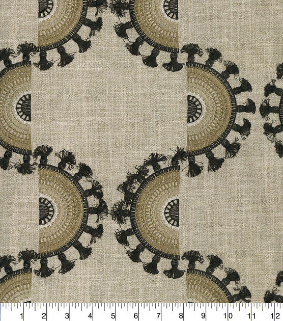 P/K Lifestyles Solara Embroidery Desert Jacquards Multi-Purpose Fabric