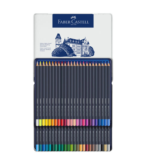 Faber-Castell Goldfaber Colored Pencil Tin Set, 48-Colors, , hi-res, image 2