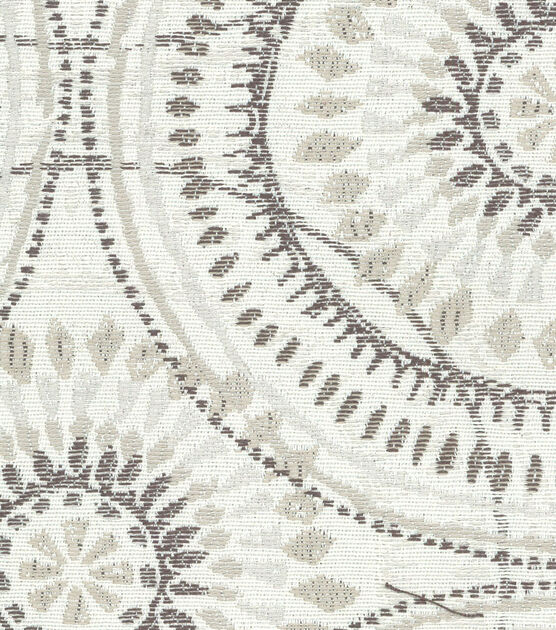 Kelly Ripa Home Upholstery Fabric 54'' Oyster Spiral Graph, , hi-res, image 3