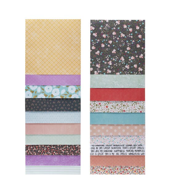 180 Sheet 12" x 12" Happy Garden Cardstock Paper Pack by Park Lane, , hi-res, image 5