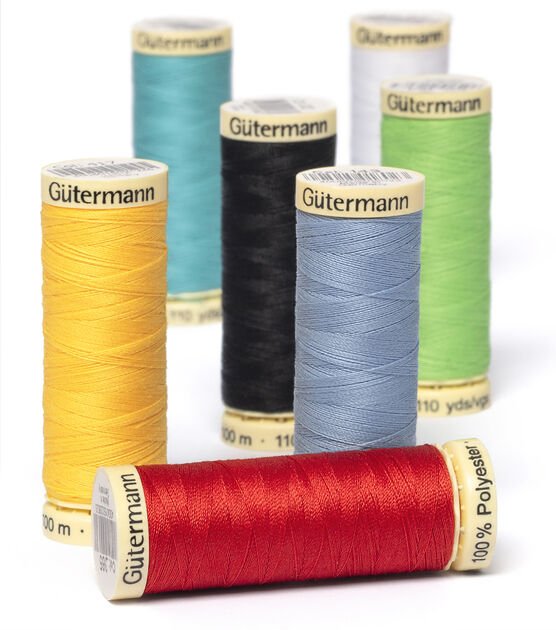 Sewing threads, Sewing threads Gutermann sew - all, Polyester threads 110  yards / 100m