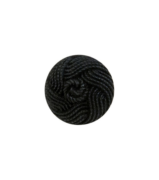 La Mode 5/8" Black Round Shank Buttons 3pk, , hi-res, image 2