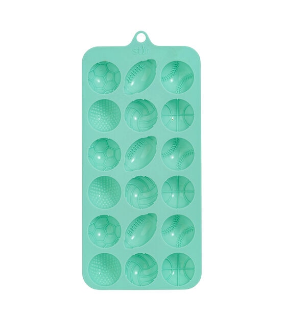 4" x 9" Silicone Sports Candy Mold by STIR, , hi-res, image 2