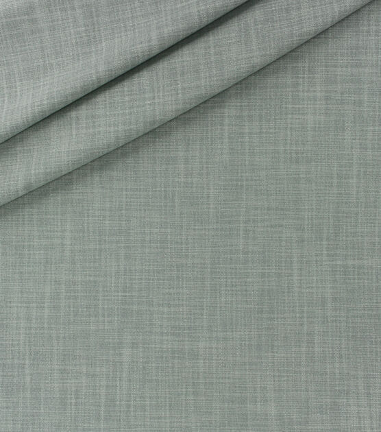 Sonnet Aqua Cotton Linen Blend Home Decor Fabric, , hi-res, image 3