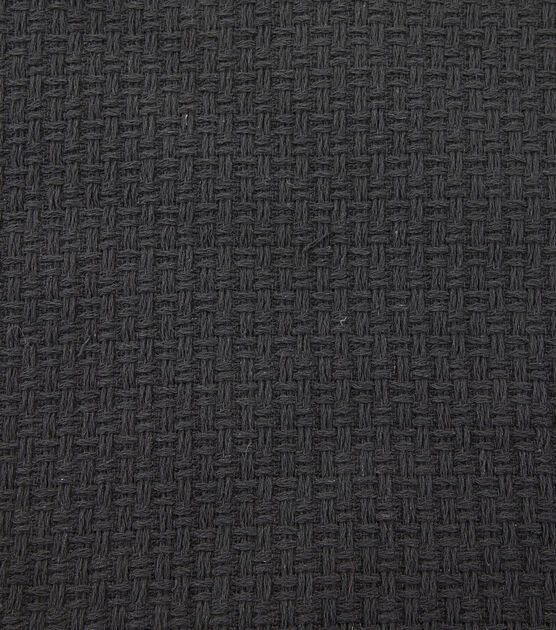 Yaya Han Black Basketweave Tweed Fabric