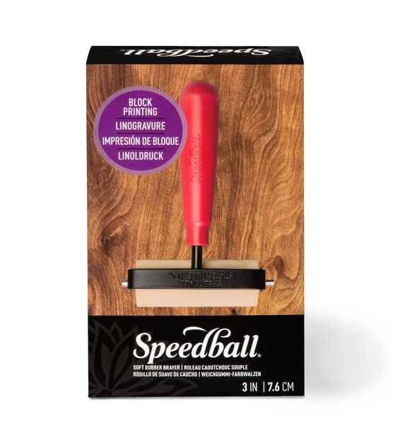 Speedball 4 in. Hard Rubber Brayer