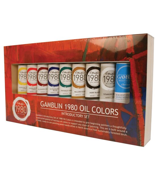 Gamblin 1980 Oil Painting Set