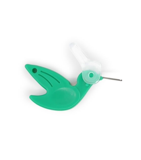 Dritz Hummingbird Needle Threader, Green, , hi-res, image 3