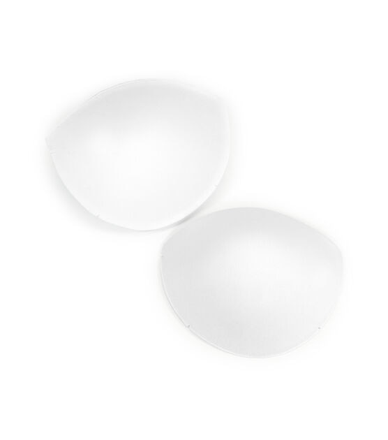 Dritz Molded Foam Bra Cups, B/C Cup, 1 Pair, White, , hi-res, image 2
