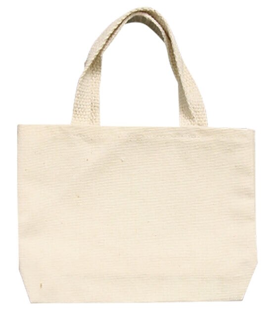 Mini Canvas Tote Value Pack Natural