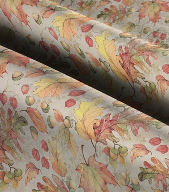 Susan Winget Fall Acorns Cotton Fabric, , hi-res, image 3
