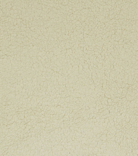 Plush 1.5 yard Precut Sherpa Ivory Fleece Fabric, , hi-res, image 2