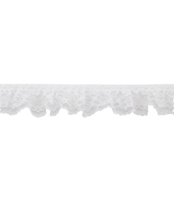 Wyla Sew on Ruffled Lace Trim, , hi-res, image 4