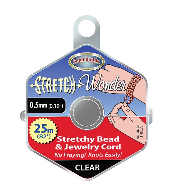 The Bead Buddy Stretch Wonder 0.5 mm Stretchy Bead & Jewelry Cord