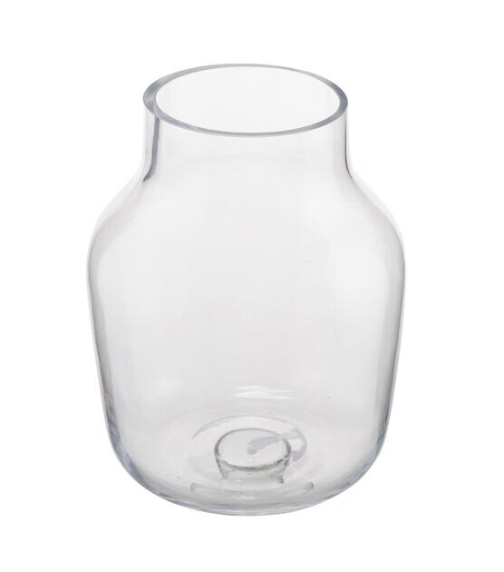 7'' Clear Glass Vase by Bloom Room, , hi-res, image 2