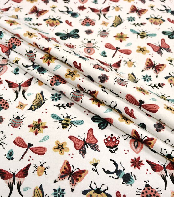 Intricate Bugs Super Snuggle Flannel Fabric, , hi-res, image 2