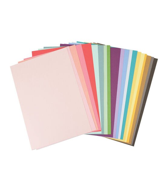 Sizzix Textured Cardstock Sheets A4 80 Pkg Assorted Colors, , hi-res, image 2