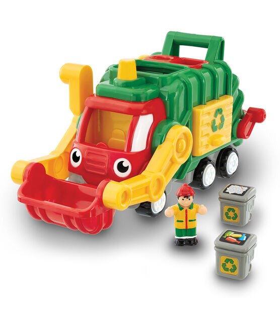 Wow Toys 6ct Flip N' Tip Fred Garbage Truck Toy