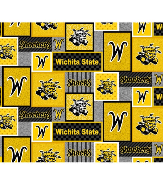 Wichita State Shockers Fleece Fabric Patch