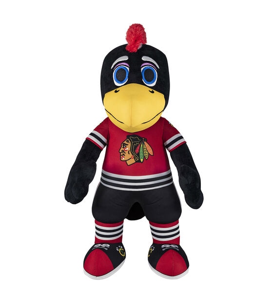 Uncanny Brands 20" Chicago Blackhawks Tommyhawk Mascot Plush Toy