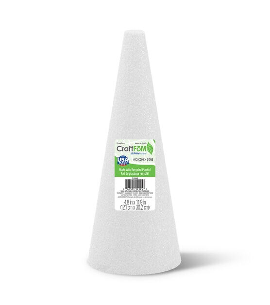 Buy Extra Large Styrofoam Cones in Sets of Two Two Sizes Height Online in  India 